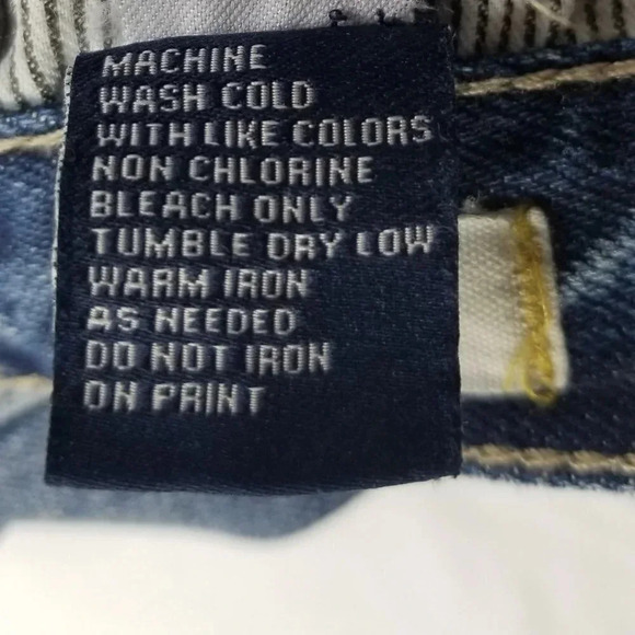 Madewell Factory Distressed 24X32 Blue Denim Jeans - Picture 9 of 9